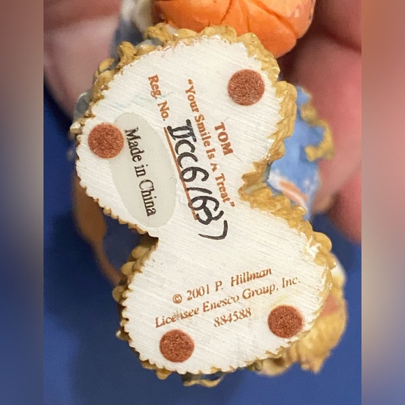 Cherished Teddies Tom “Your Smile is a Treat” Fall figurine - Picture 5 of 12